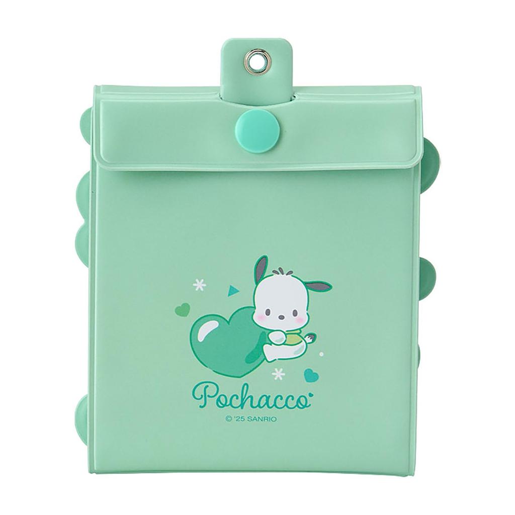 Держатель для карт-гармошка Sanrio Pochacco 8 карманов до 16 161870 (Наслаждайтесь идолом) ПВХ/ПП (Держит карты)