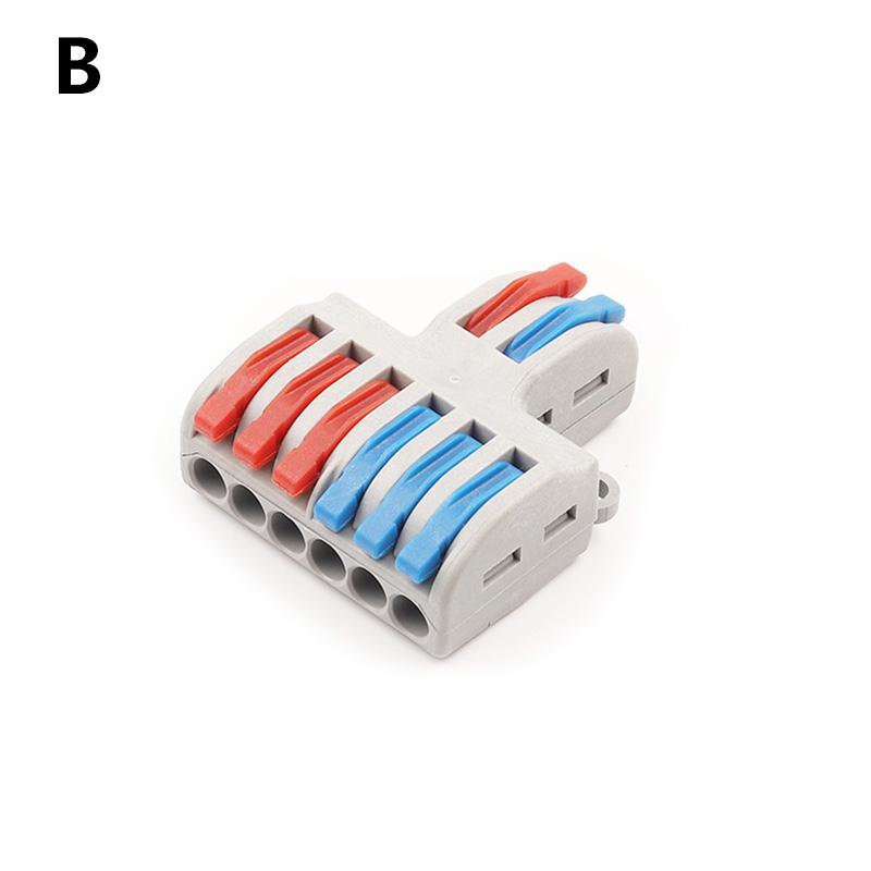 1PC SPL-42/62 Кабельный разъем-разветвитель Блок DIY Быстрый универсальный разъем для проводов MIT