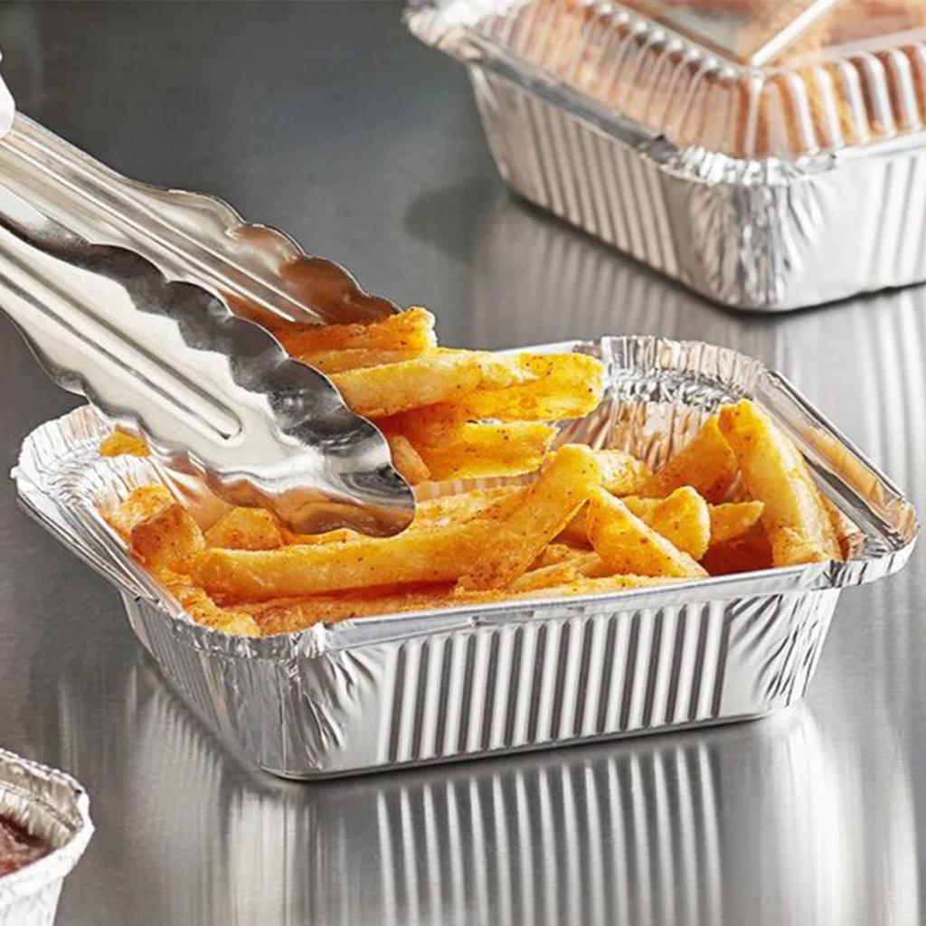 Алюминиевые противни для выпечки хлеба 8x4 дюйма 2 формы для хлеба Упаковка из 20 шт.