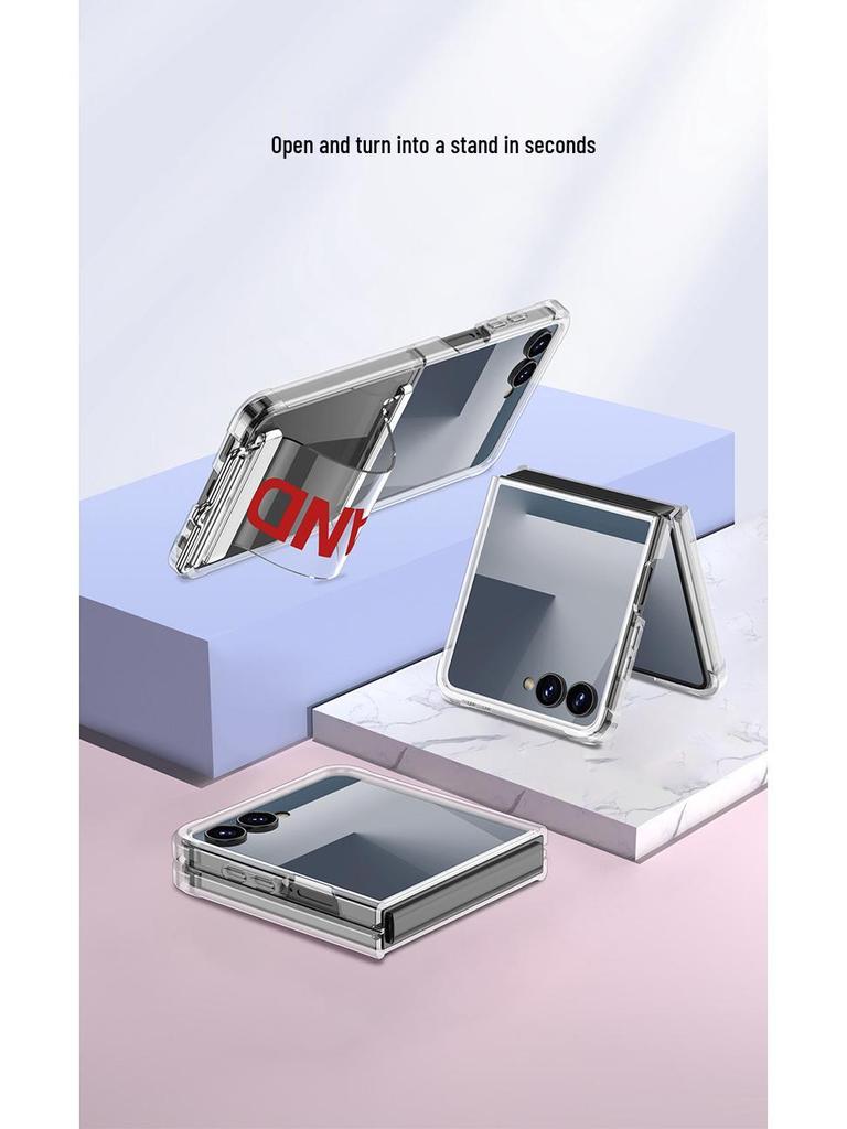 Samsung Galaxy Z Flip7 Protective Airbag Wrist Strap Case