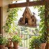 Rainproof Hanging Birdhouse Ventilation Bird Feeding Station Creative Bird Villa  Tree Balcony