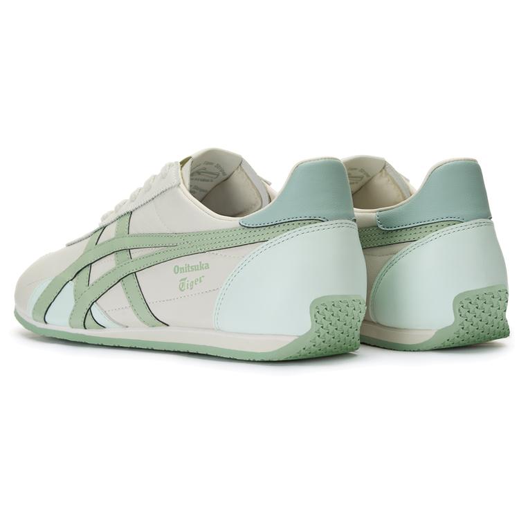 ONITSUKA TIGER Runspark Удобные Универсальные Нескользящие Низкие Повседневные Кроссовки Унисекс Бежевые 1183C442-100