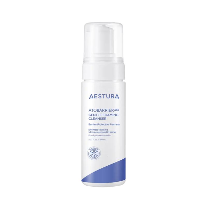 AESTURA Atobarrier365 Gentle Foaming Cleanser Hydrating Low pH Facial Wash 150ml