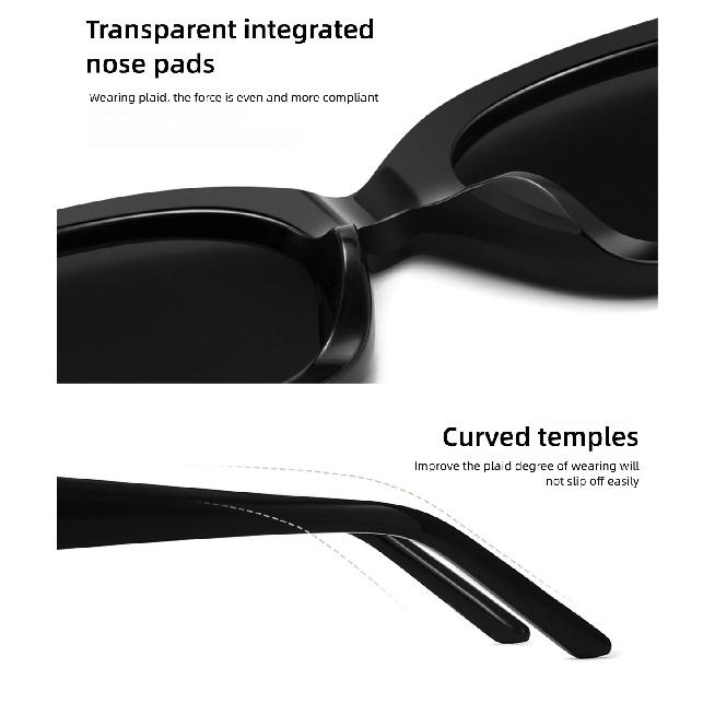 CAPONI Brand Luxury Women Sunglasses Fashion Polarized Outdoor Vintage Acetate Design Cat Eye Eyewear UV420 Black Shade CP35025