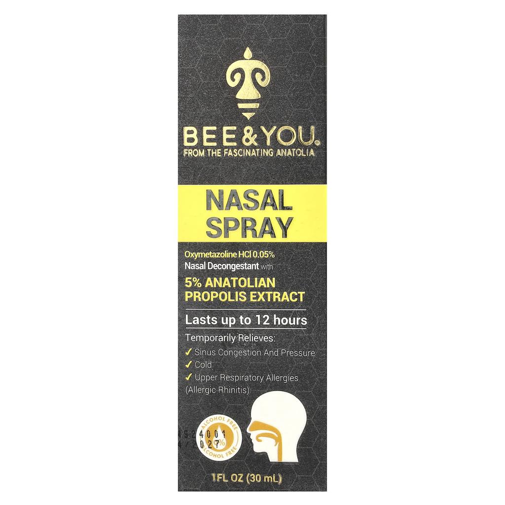 Bee & You, Nasal Spray, 30Ml(1Fl Oz)