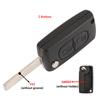 Jingyuqin 20ps Car Key Case Shell For Peugeot 307 407 308 607 For Citroen C2 C3 C4 C5 C6 C8 XSARA PICA CE523 HU83 CE536 VA2