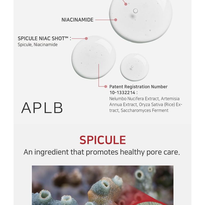 APLB Сыворотка-шоты с ниацинамидом Spicule 260