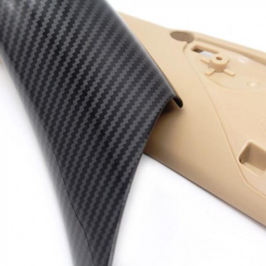 1* Left Carbon Fiber Door Handle Pull Cover For BMW 3 4 Series F30 F35 2012-2016