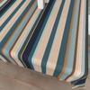 Stain-resistant Printed Tablecloth, Rectangle, 140x200 Cm, BAYADERES Blue, by Soleil d'Ocre