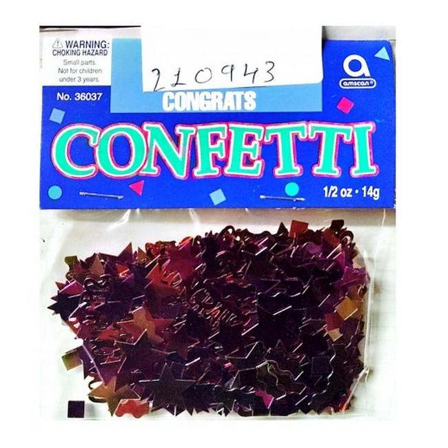 Amscan Поздравляю, Звездное Конфетти