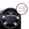 EDP1186 Накладка на руль автомобиля, хромированная, набор из 4 предметов для Ford Focus MK2 2004-2010