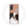 Case Vivo Y72 Japanese Spaniel Black and White Dog Breed
