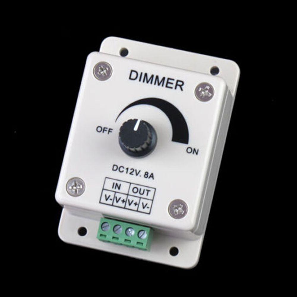 Single Color PWM Digital Dimming Adjustable Brightness Dimmer Switch Controller LED Light Protect