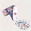 1 Deck of Cards and 9 Dice, Creative Special-shaped Playing Cards, House Party Entertainment Playing Cards, 6-hedron Point Dice, Board Game Set