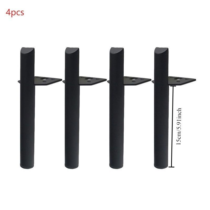 4 шт. Ножки для мебели Монтируемый стиль Мебель DIY Запасные ножки Ножки для журнального столика Металлическая ножка для мебели для дивана Шкафа Боковой
