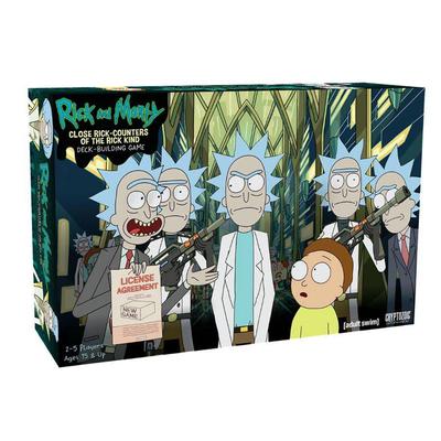 Рик и Морти Клоуз Рик-счетчики Рика Кинд Deck-Buildg Gm