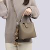 2025 New Women's Bucket Bag Genuine Leather High-end Feel Single Shoulder Crossbody Handbag Small Bag