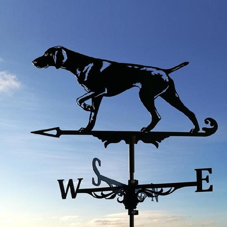 Ретро Фермерский Пейзаж Садовый Колышек Флюгер Профессиональные Измерительные Инструменты Патио