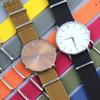 Новый нейлоновый канвасовый ремешок НАТО - Подходит для 18 мм, 20 мм, 22 мм Seiko 5 & Submariner