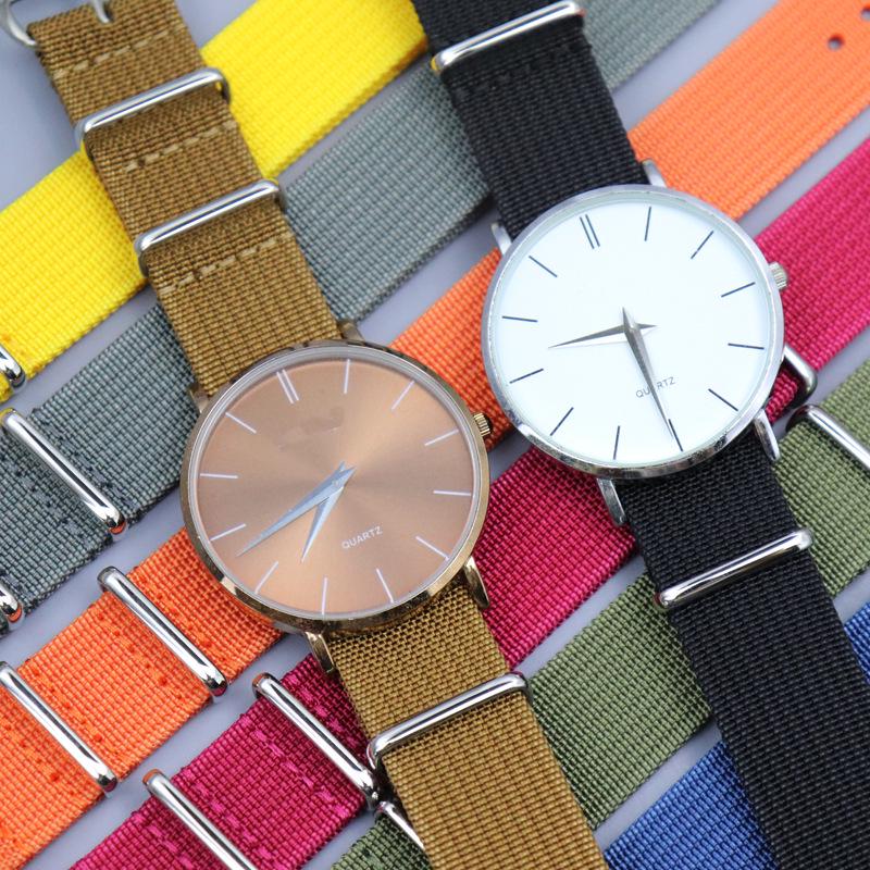 Новый нейлоновый канвасовый ремешок НАТО - Подходит для 18 мм, 20 мм, 22 мм Seiko 5 & Submariner