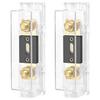 ANL Fuse Holder, Car Audio Video Stereo, 0/2/4 Gauge In and Out with 300A ANL Fuse, 2 Pcs