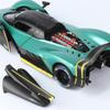 1/24 Aston Martin Valkyrie Сплав Спортивный Автомобиль Модель Литьевой Металл Гонки Супер Автомобили Модель Автомобиля Высокая Симуляция Звук и Свет Детская Игрушка Подарок