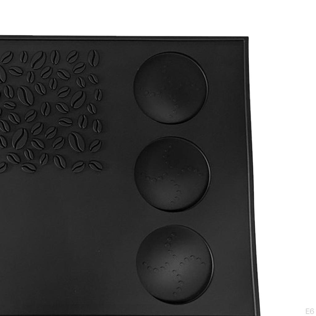 Коврик для тампера для кофе Barista Tamp Pad Многоразовый пресс для зерен Силикон для эспрессо