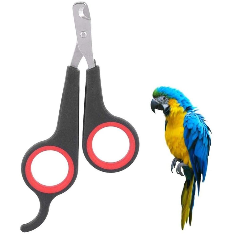 Pet Nail Scissors for Dogs Cats Birds Parrots, Professional Claw Trimmers for Small Animals, Safe and Effective Nail Care Tool