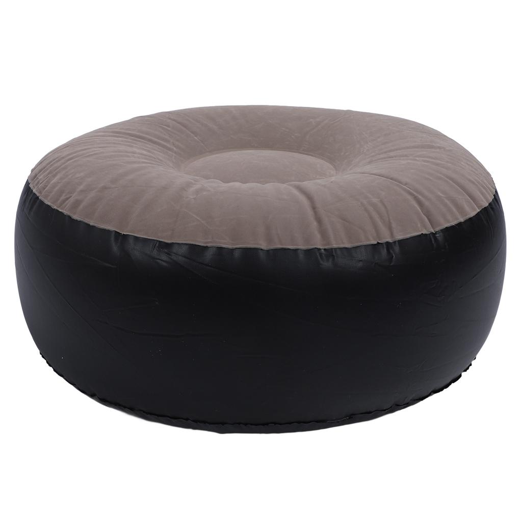 Надувной флокированный табурет Многоцелевой Легкий Портативный Эргономичный Дизайн Круглый Портативный