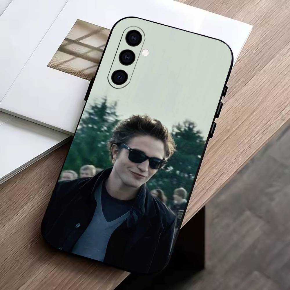 Чехол для телефона T-Сумерки Эдвард для Samsung Galaxy A73, A72, A71, A70, A53, A52, A51, Других Мягкий Черный Чехол