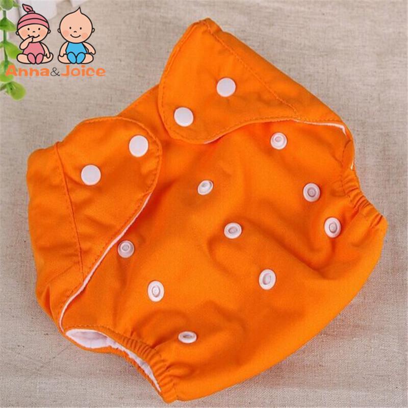 Baby Diapers Washable Reusable Nappies Grid/Cotton Training Pant Cloth Diaper Baby Winter