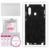 apgo Protective Skin Sticker for the Back+sides Compatible with Samsung Galaxy A8s, Full Wrap Film, Foil, Vinyl - Pattern Black Camo