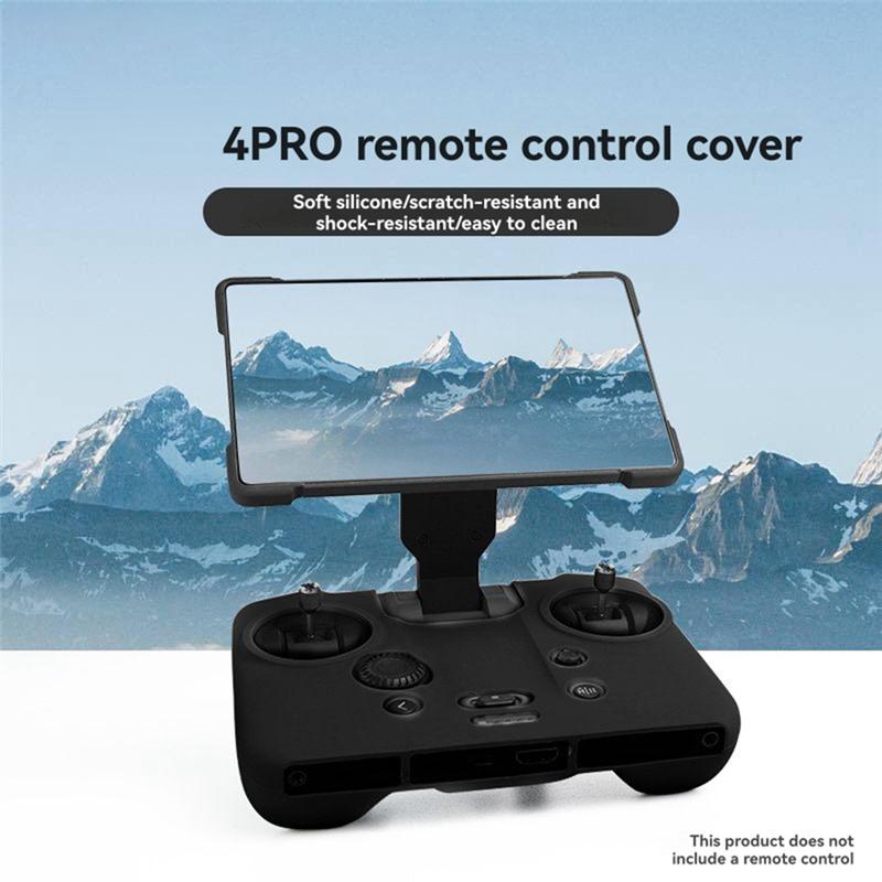 Силиконовый защитный чехол для пульта дистанционного управления Mavic 4 Pro, корпус + защитная пленка для экрана, аксессуары RC Pro 2