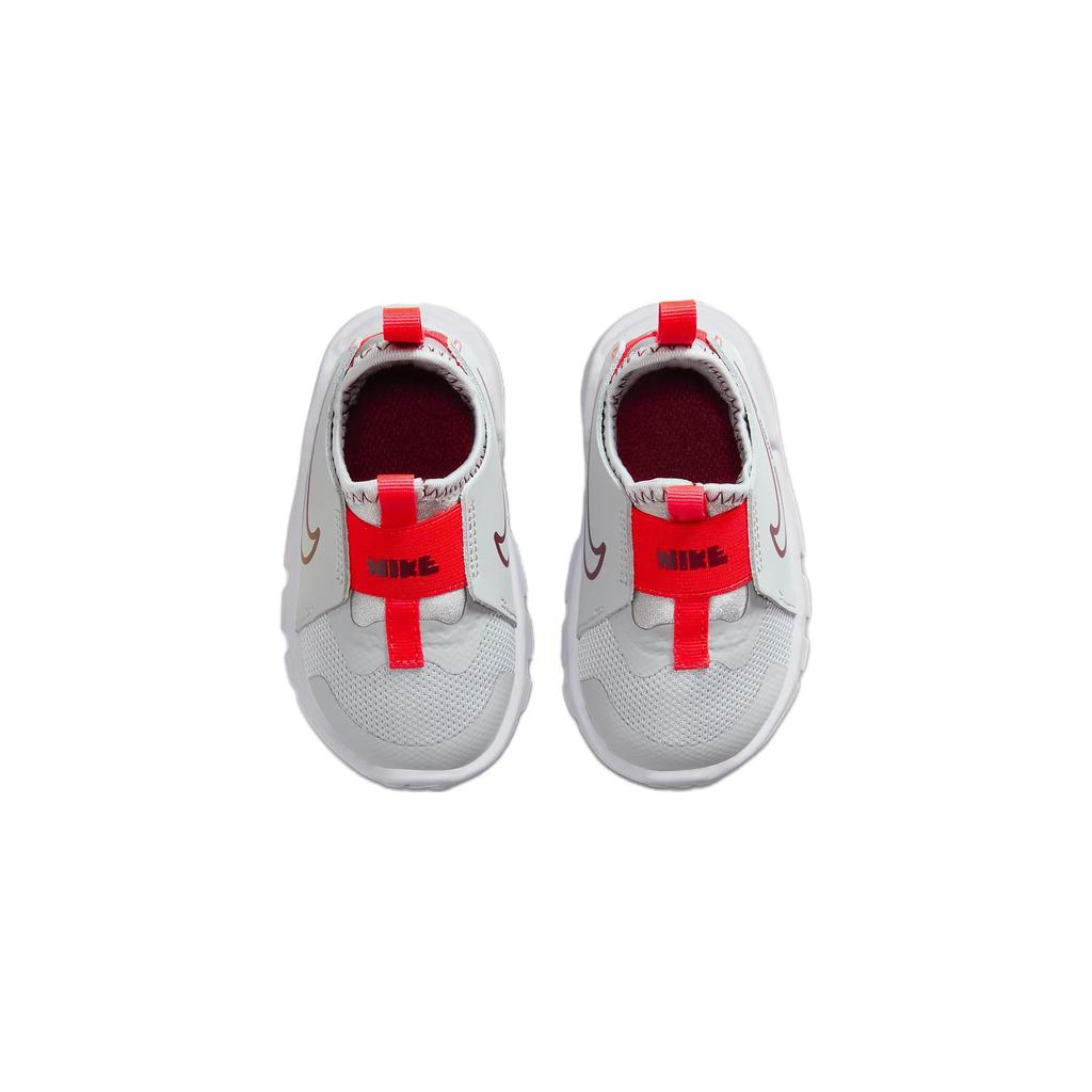 Nike Flex Runner 2 TD Light Smoke Team Red Baby Sneakers Grey Light-Smoke-Grey White DJ6039-009