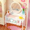 ROBOTIME Rolife 3D Puzzle Super Creator Lovely Pink Bedroom DIY Miniature House (DW016) | 1:24 Scale