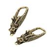Set of 2 Dragon Keyring Charm Metal Key Holder Car Key Accessory Bag Pendant Jewelry Craft Supplies for Men and Women