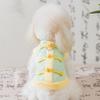 Dog Clothes Small Dog Teddy Bigbear Plate Buckle Traction Vest Yorkshire Winter Clothing Thickened Pet Tang Clothing