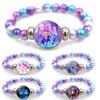 K-Pop Demon Hunters Bracelets Girls Fashion Beaded Wristband Cute Cartoon Figure Jewelry Accessories Children Christmas Gift Toys