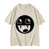 Эпическое лицо Домо Кун Смешная футболка с мемом Мужская Женская Летняя Футболка с круглым вырезом Модная Высококачественная Футболка Повседневная 100% Хлопок Оверсайз Футболка