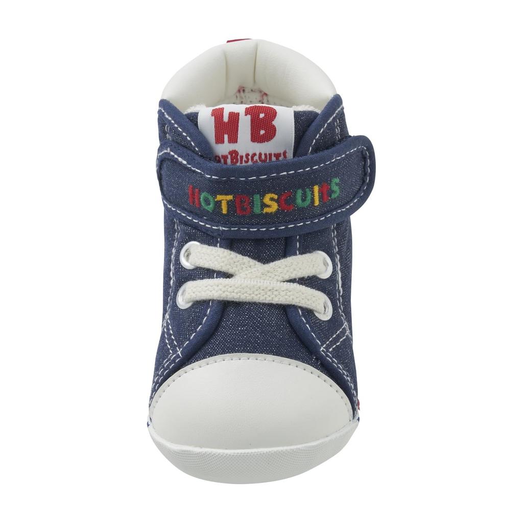 MIKIHOUSE HOT BISCUITS First Baby Boys and Size Shoes, Girls, Navy, 11.5cm, 73-9302-493