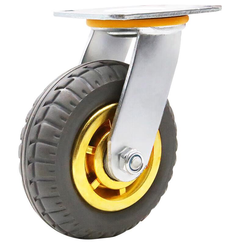 HKC-347 Heavy-Duty Quiet Swivel Rubber Caster