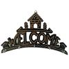 Welcome Home Wooden Key Hanger Wall Decor