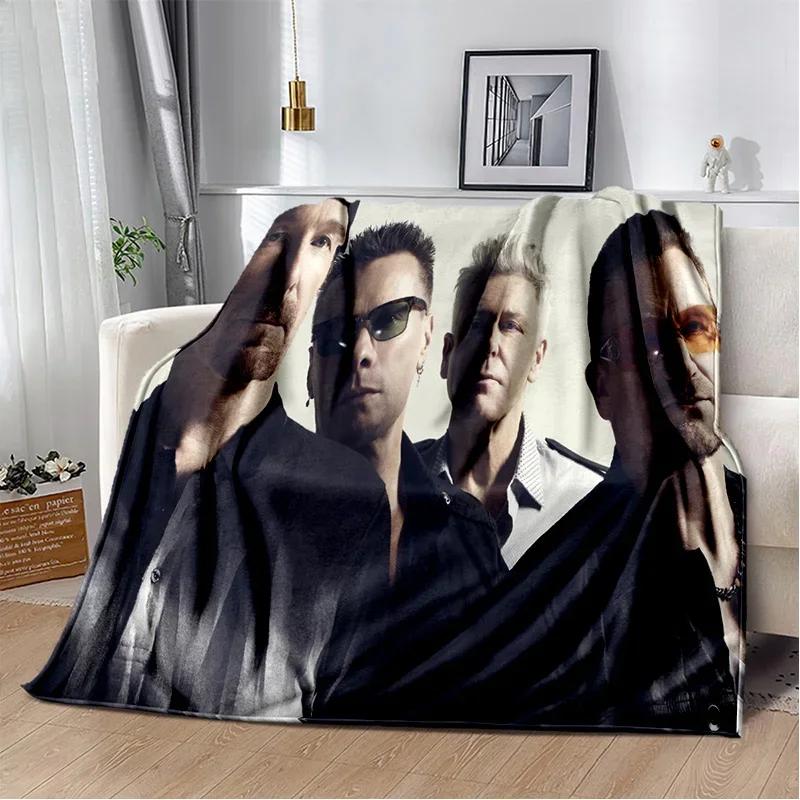 U2 Rock Bang Bono одеяло с 3D принтом, мягкое одеяло для дома, спальни, кровати, дивана, пикника, путешествий, офиса, отдыха, одеяло, детское одеяло