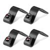 2026 2/4Pcs Car Seat Back Hook Organizer Holder Storage Hanging Clips For 22x SLine A4 A5 A6 A7 A8 Quattro C5 C6 C7 S3 S6 Q3 S3 S8 D2