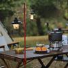 Portable Ultra-Light Aluminum Folding Light Stand for Camping and Picnics
