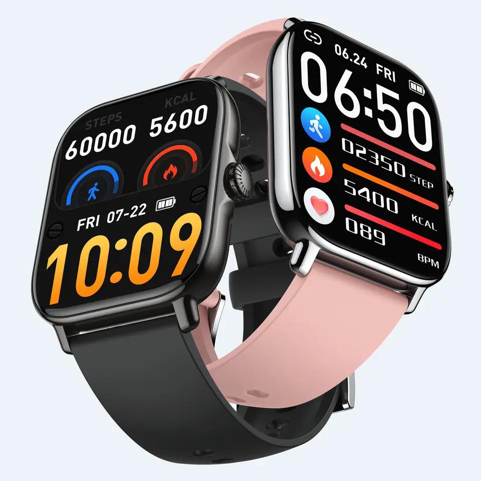 2025 Custom P72 Smartwatch Outdoor IP68 Waterproof Sports Smart Watch With Heart Rate Fitness