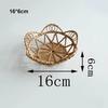 Hardness Rattan Wicker Woven Serving Baskets Rattan Basket  Restaurant Serving Tabletop Display
