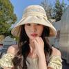 2025 Новое поступление K-стиль Мода На все случаи жизни Солнцезащитная шляпа Женская Защита от УФ лучей Маска для лица Солнцезащитная шляпа Шляпа-ведро с большими полями