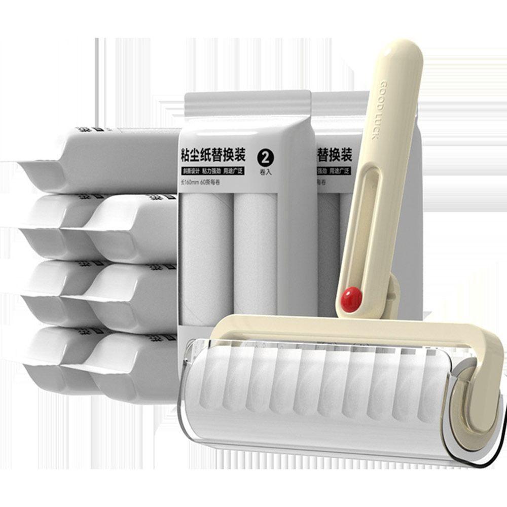 Многоразовый отрывной рулон бумаги липкий ролик для удаления шерсти домашних животных с одежды, ковров