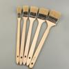 Long Handle Elbow Elbow Paint Brush Solid Wood Handle Universal Bristle Brush  Painting